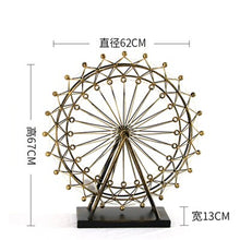 Load image into Gallery viewer, Nordic Iron Ferris Wheel Lamp