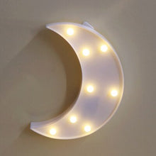 Load image into Gallery viewer, Crescent Moon Cloud Star Lamps