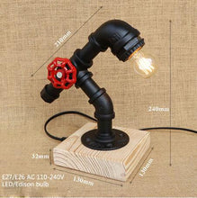 Load image into Gallery viewer, Water Pipe Retro Lamp